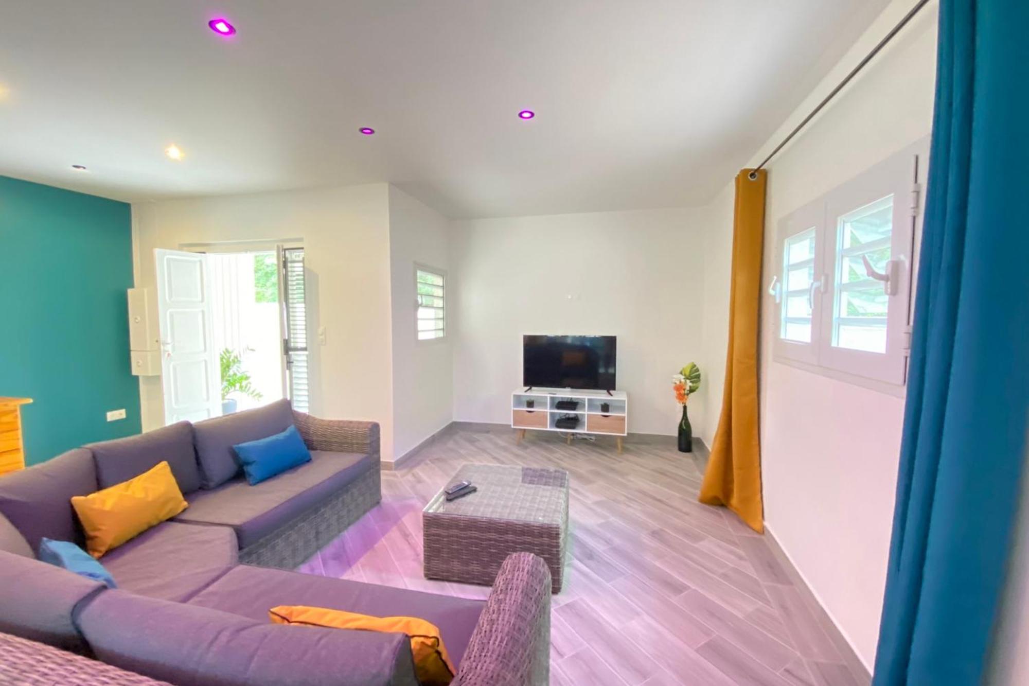 972M Beautiful Air-Conditioned Villa With Garden Le Carbet Eksteriør bilde